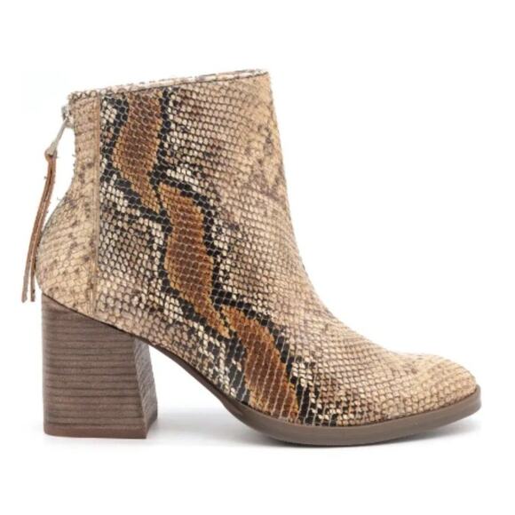 Golo Loredo Leather Bootie 8 Tan NEW - Picture 1 of 9